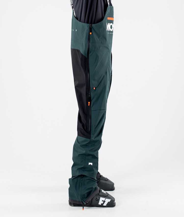 Montec Fawk Ski Pants Men Orange/Black/Metal Blue