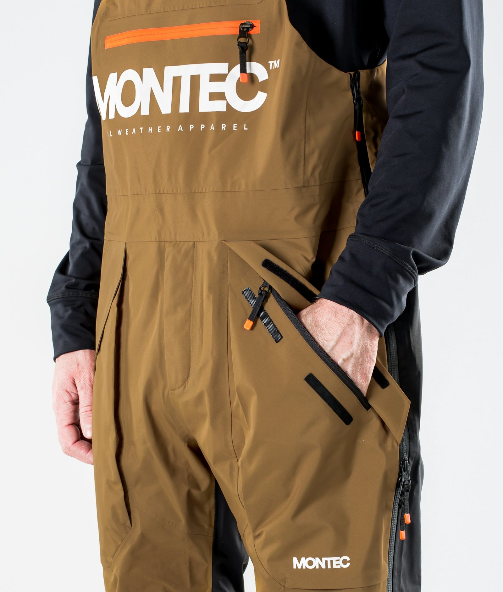 Montec Fenix 3L Pantaloni Sci Uomo Black - Nero