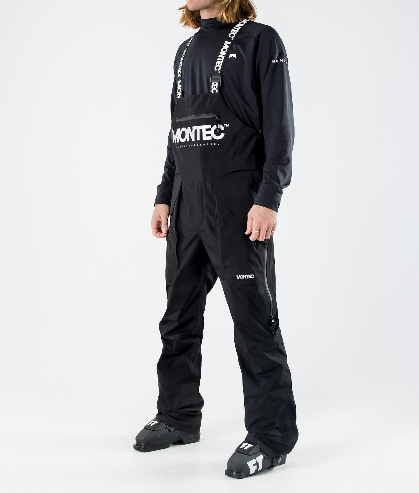 Montec Fenix 3L Pantalon de Ski Homme Black, Image 1 sur 5