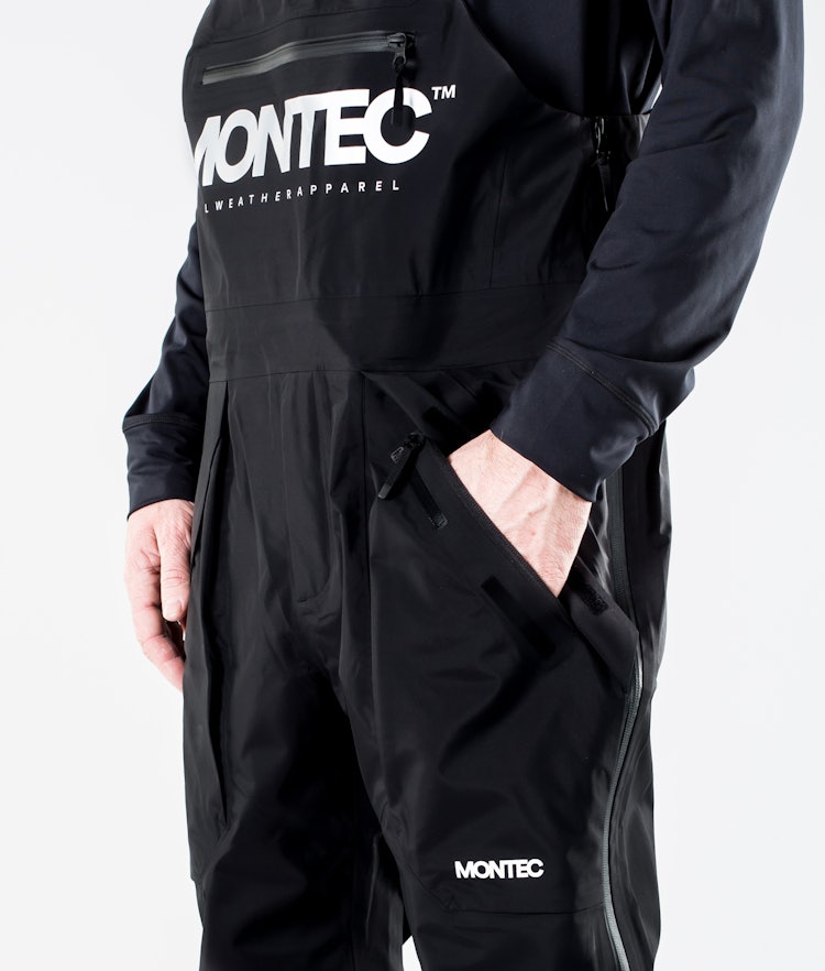Montec Fenix 3L Pantaloni Sci Uomo Black