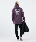 Dope Daily Hoodie Heren Palm Faded Grape