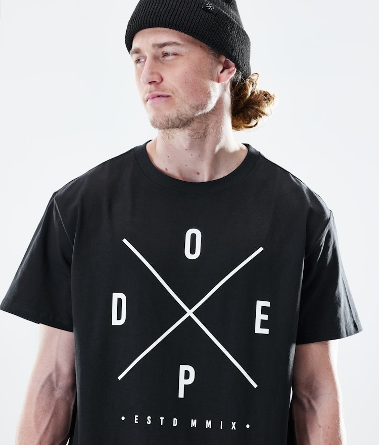 Dope Daily T-shirt Heren 2X-UP Black, Afbeelding 6 van 7