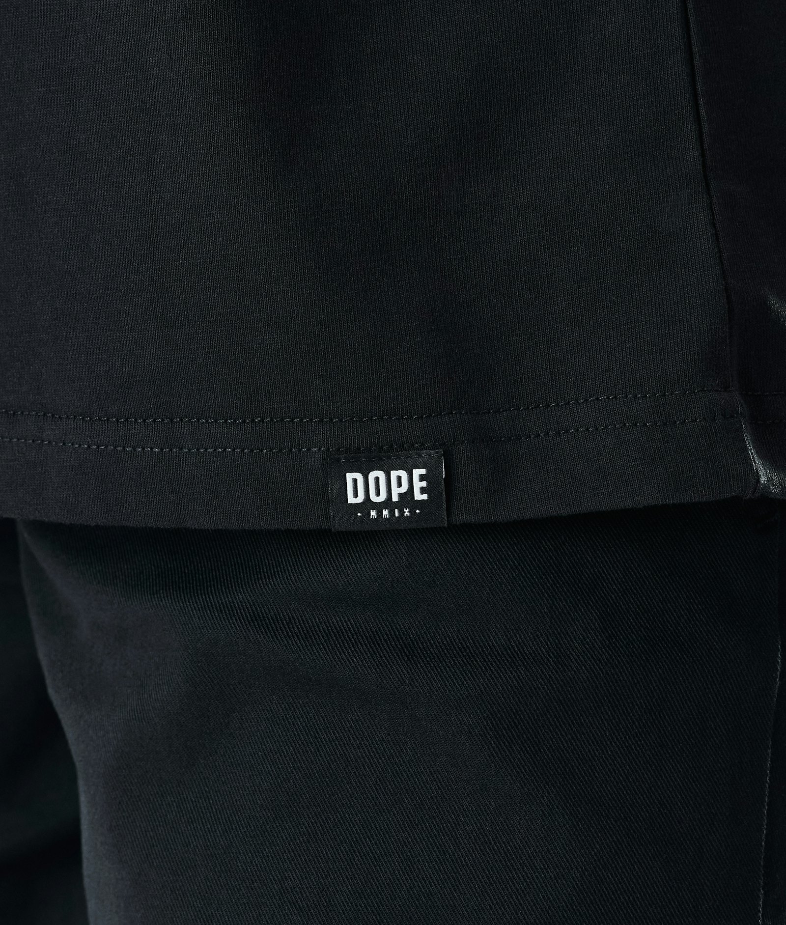 Dope Daily T-shirt Heren 2X-UP Black