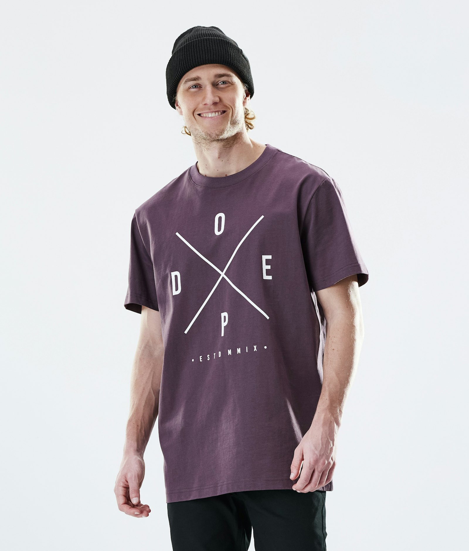 Daily T-Shirt Herren 2X-UP Faded Grape