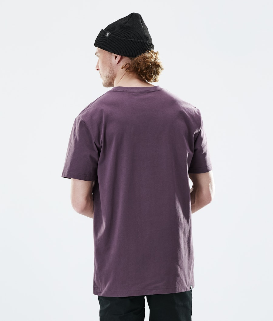 Dope Daily 2X-UP T-shirt Heren Faded Grape