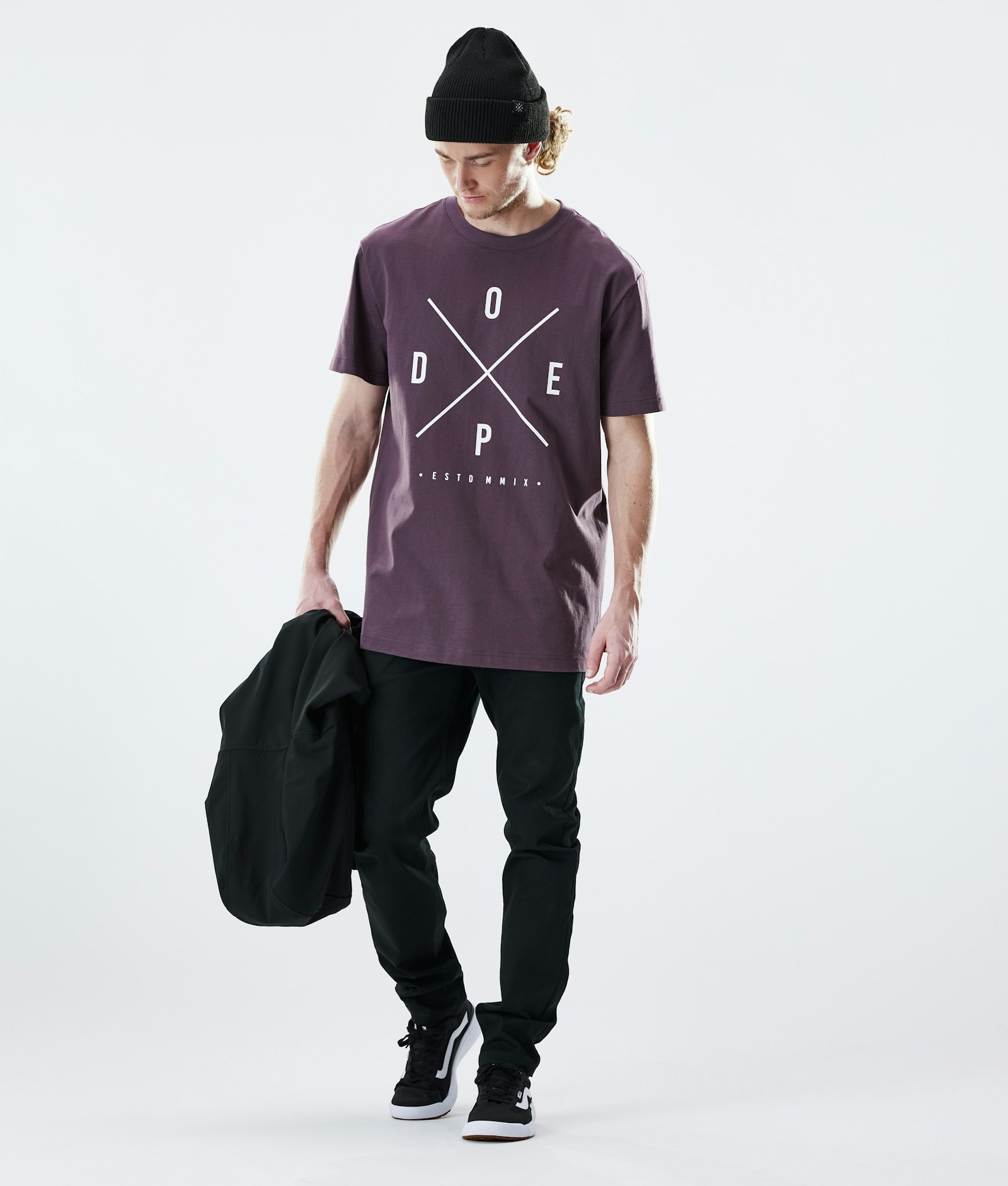 Daily T-Shirt Herren 2X-UP Faded Grape