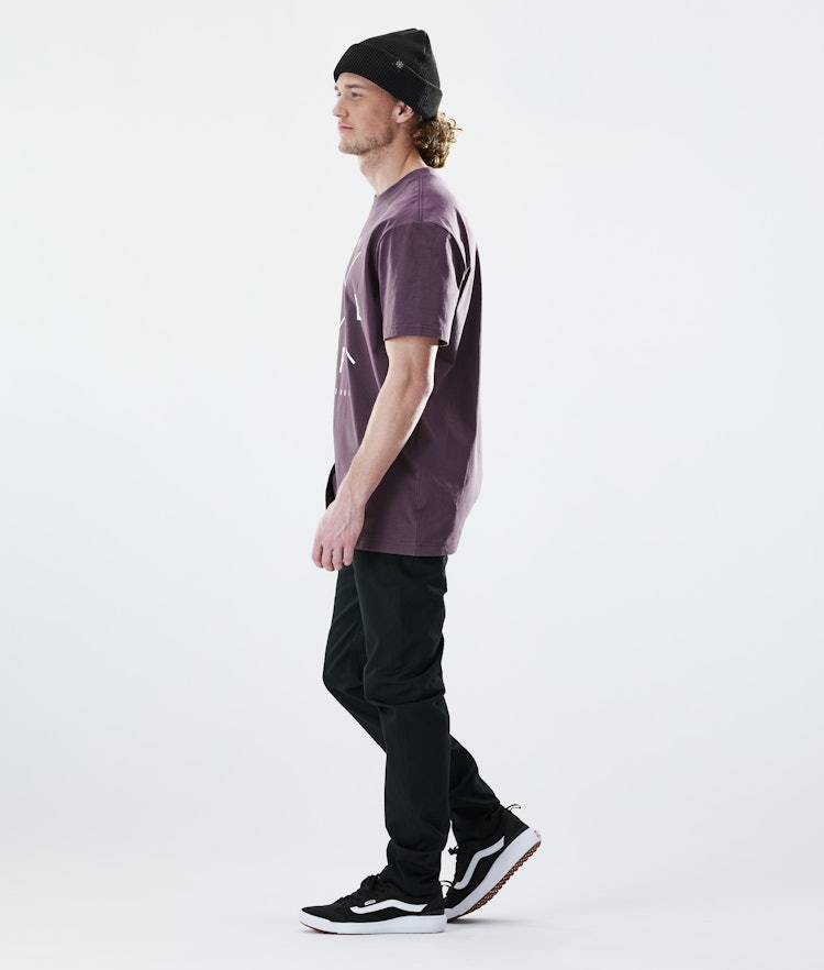 Daily T-shirt Men 2X-UP Faded Grape, Image 4 of 6