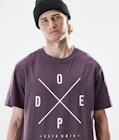 Dope Daily T-shirt Heren 2X-UP Faded Grape, Afbeelding 6 van 6