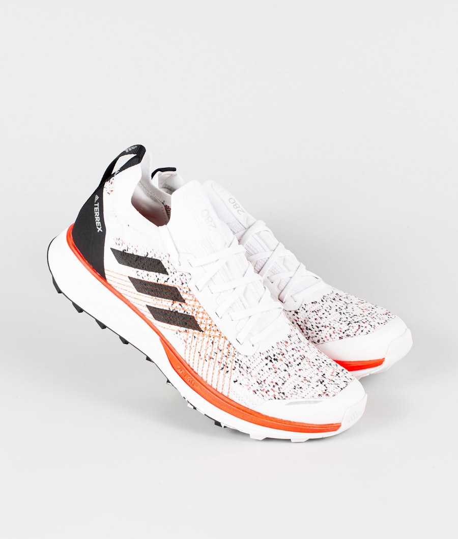Adidas Terrex Two Parley Schuhe Crystal White/Core Black/Solar Red