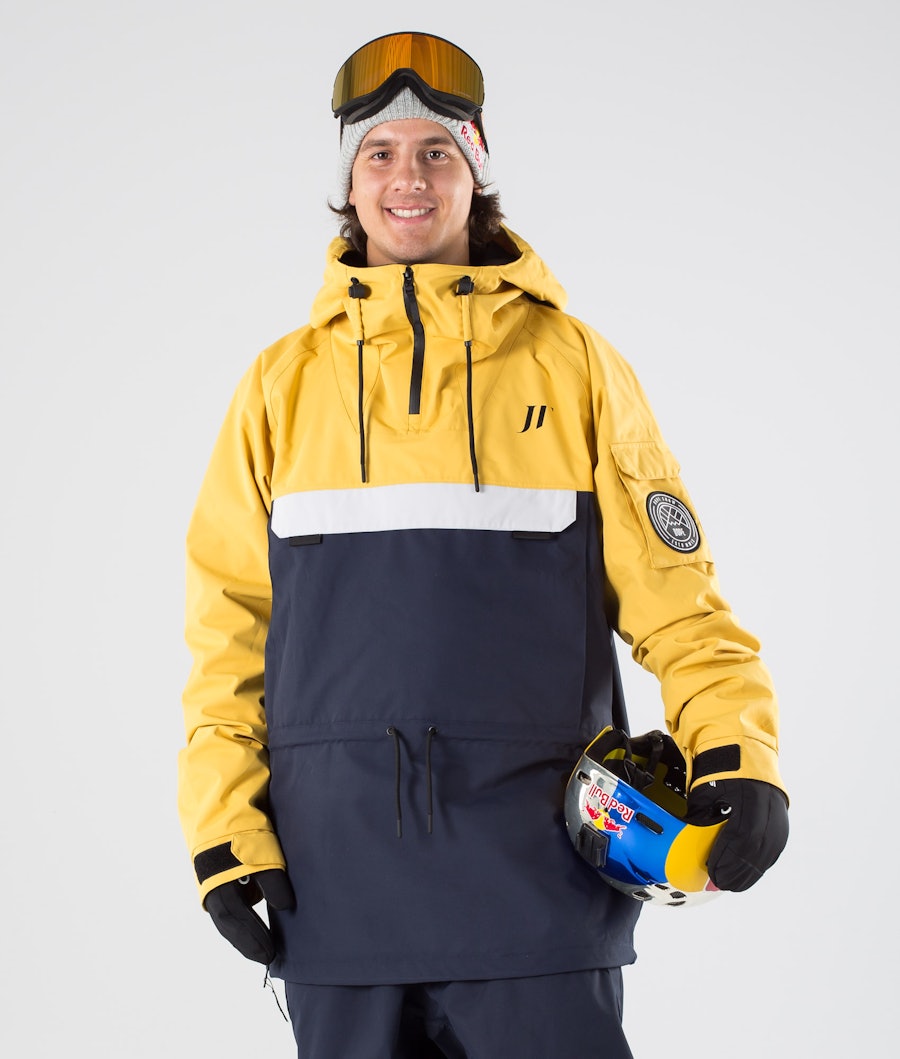 Dope JT Annok Ski jas Yellow Grey Marine