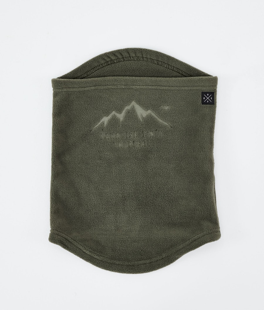 Dope Cozy Tube Facemask Olive Green