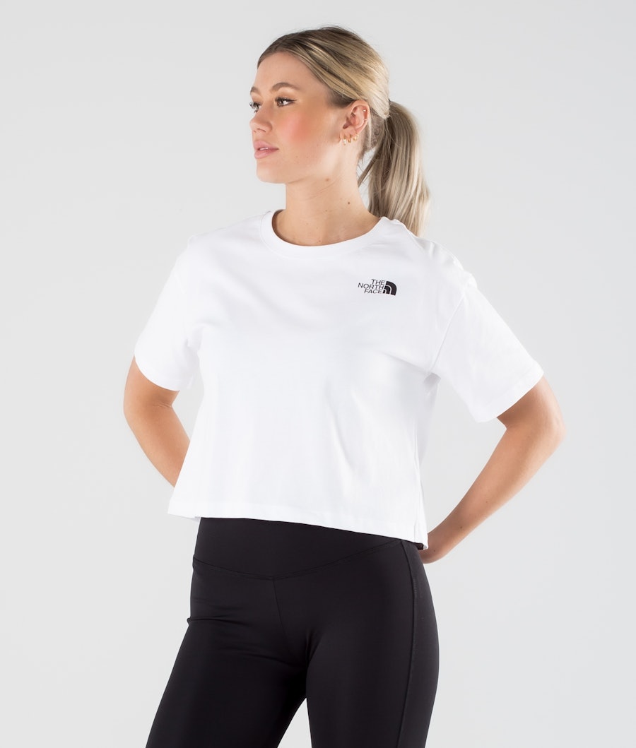The North Face Cropped Simple Dome T-shirt Tnf White