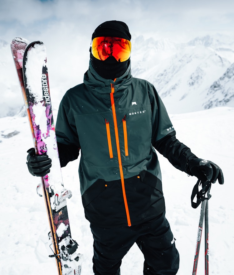 Fenix Snowboard Jacket Men Dark Atlantic/Black Renewed