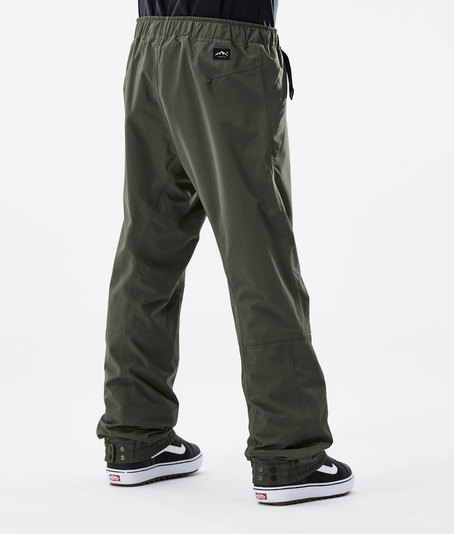 Dope Blizzard Snowboard Pants Olive Green