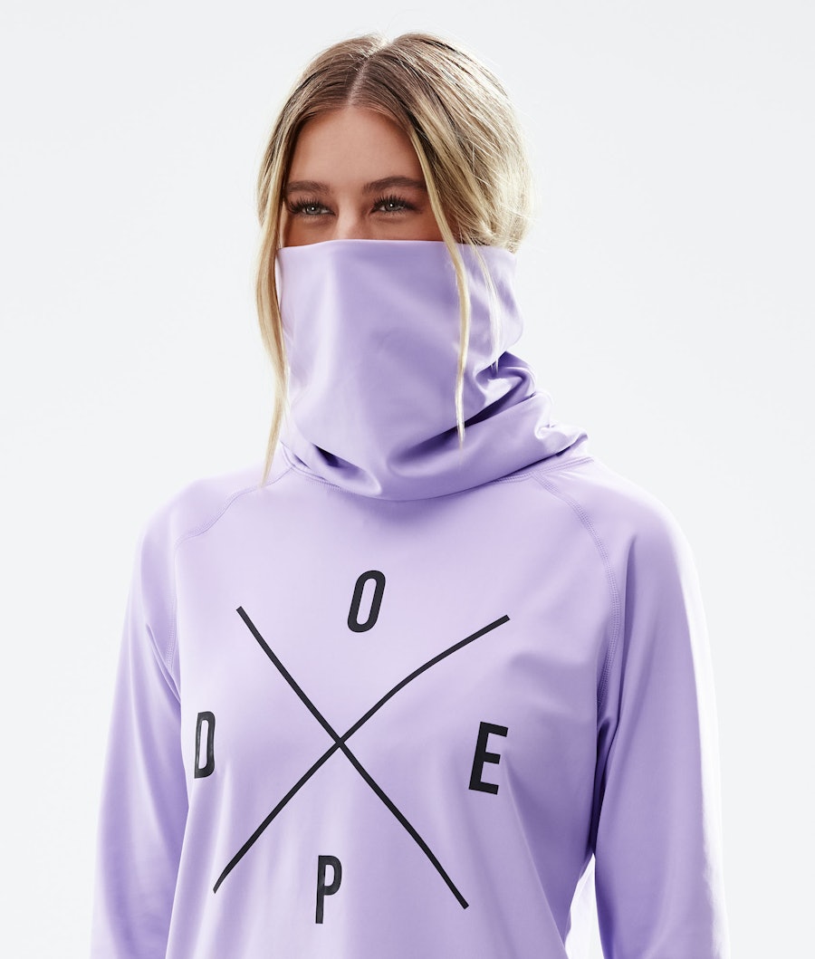 Dope Snuggle 2X-UP W Basislaag Top Dames Faded Violet