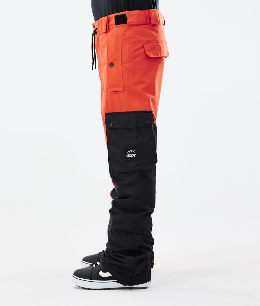 Dope Adept Snowboard Broek Orange/Black