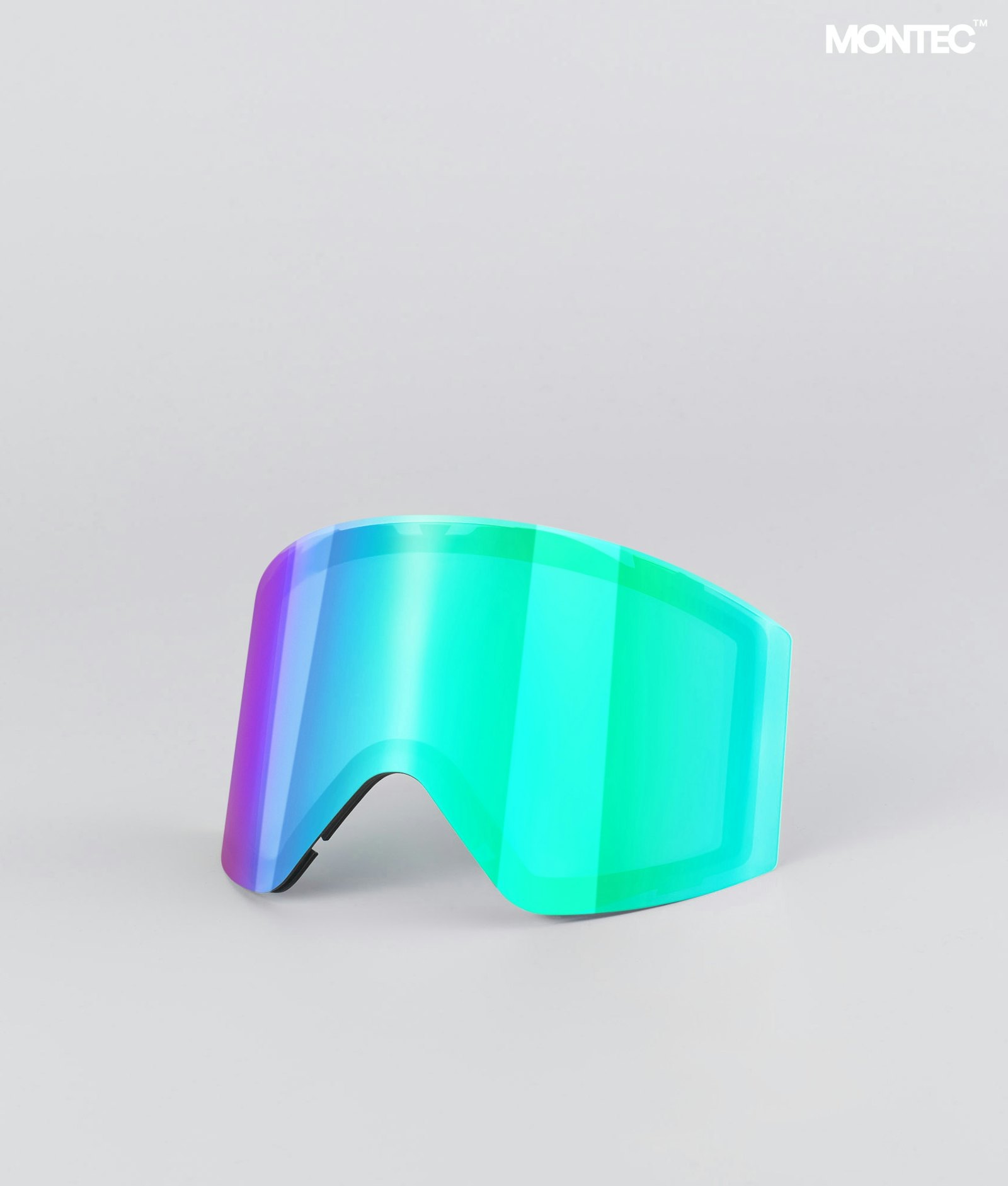Montec Scope 2020 Goggle Lens Large Ecran de remplacement pour masque de ski Tourmaline Green