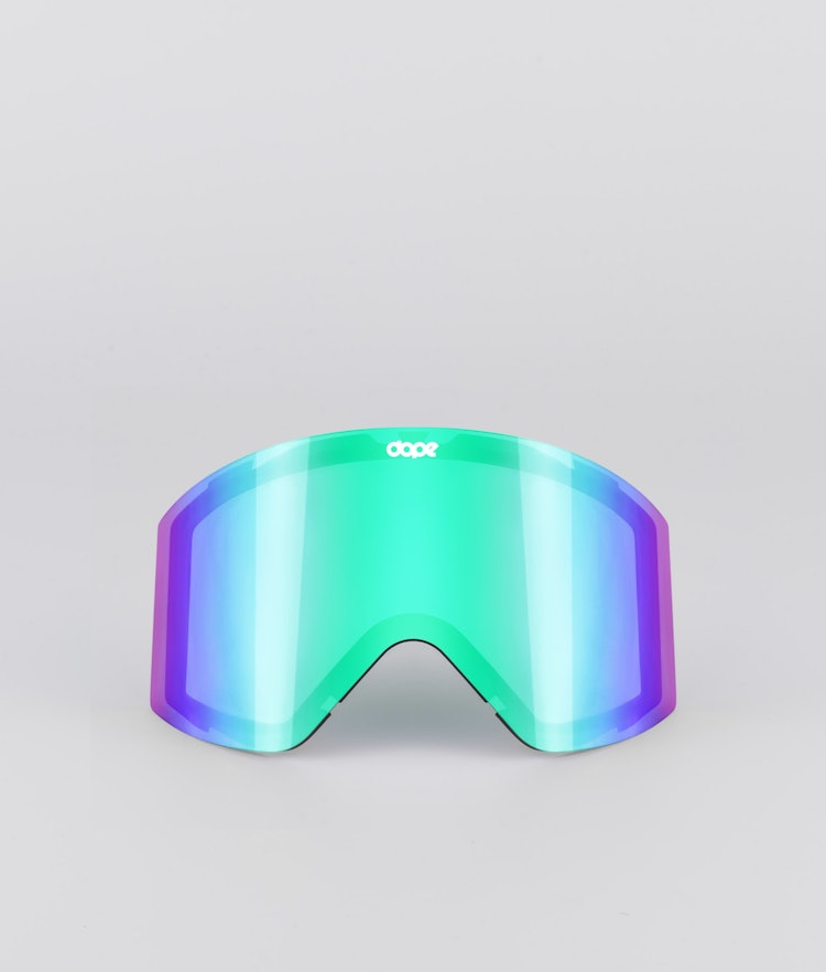 Dope Sight 2020 Goggle Lens Náhradní Skla na Lyžařské Brýle Green Mirror