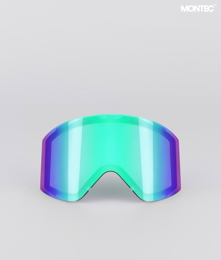 Scope 2020 Goggle Lens Large Ecran de remplacement pour masque de ski Tourmaline Green, Image 2 sur 2