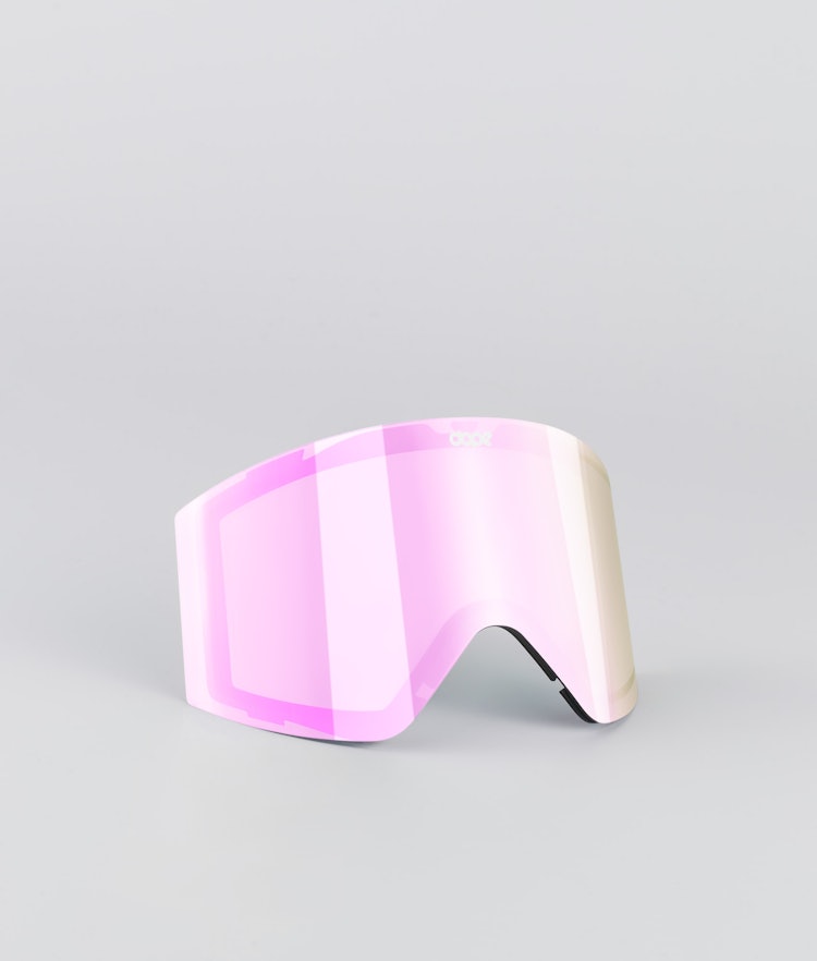 Sight 2020 Goggle Lens Ecran de remplacement pour masque de ski Pink Mirror, Image 1 sur 2
