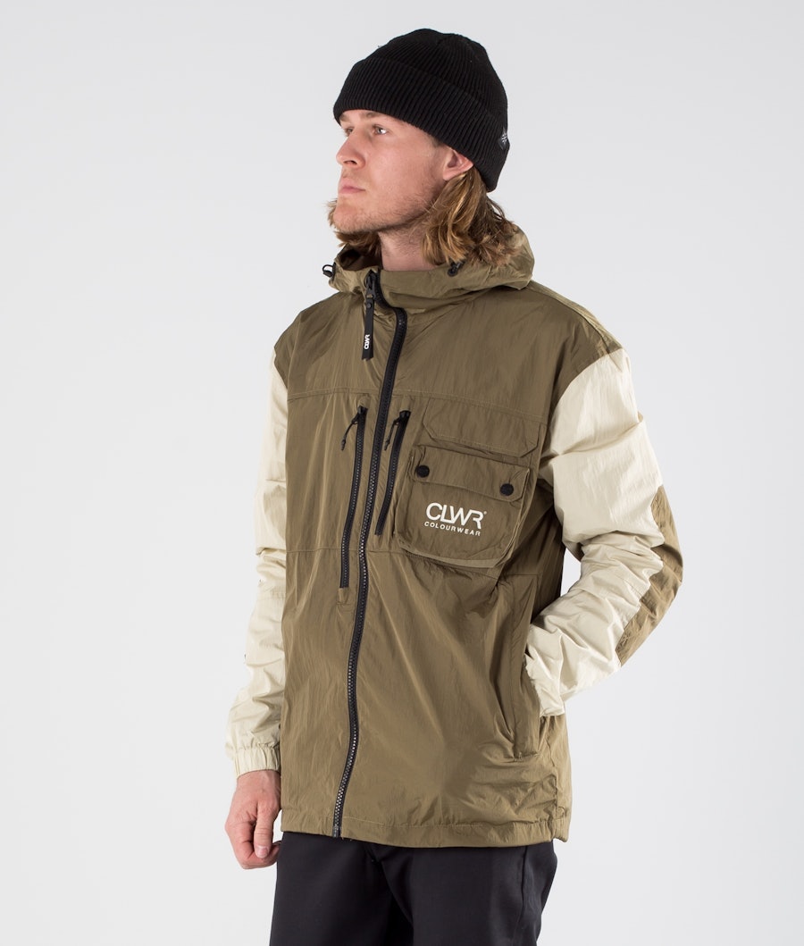 ColourWear Shelter Outdoor Jacket Dark Khaki