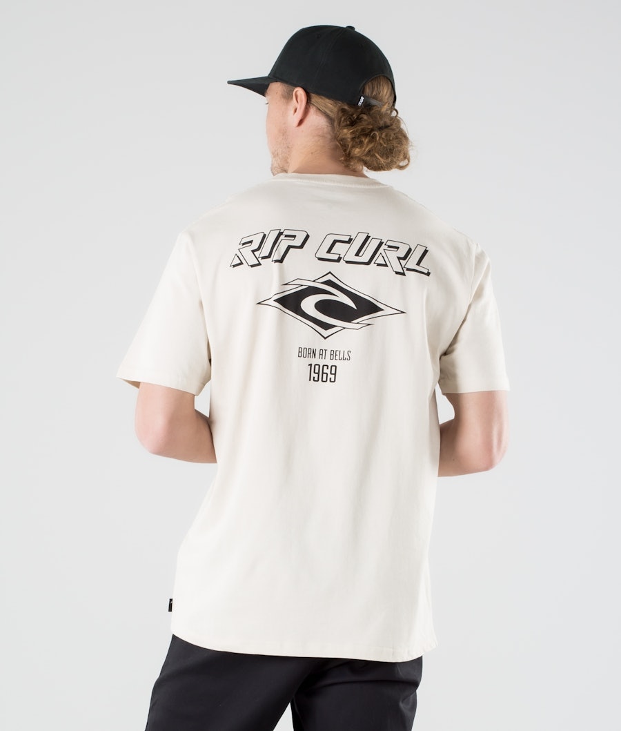 Rip Curl Fade Out Icon T-shirt Bone