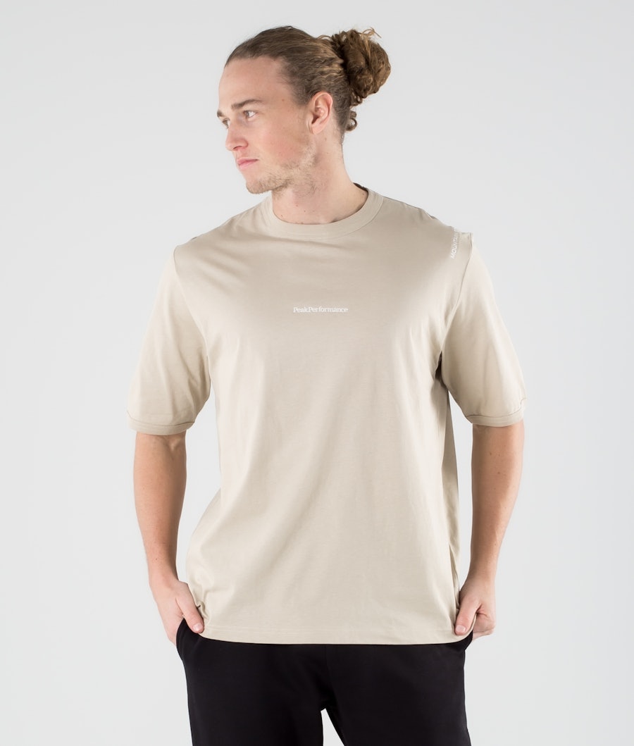 Peak Performance Stowaway T-shirt Homme Celsian Beige