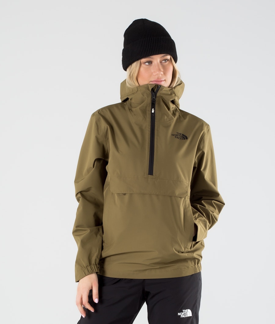 The North Face Waterproof Fanorak Outdoor Jacka Military Olive
