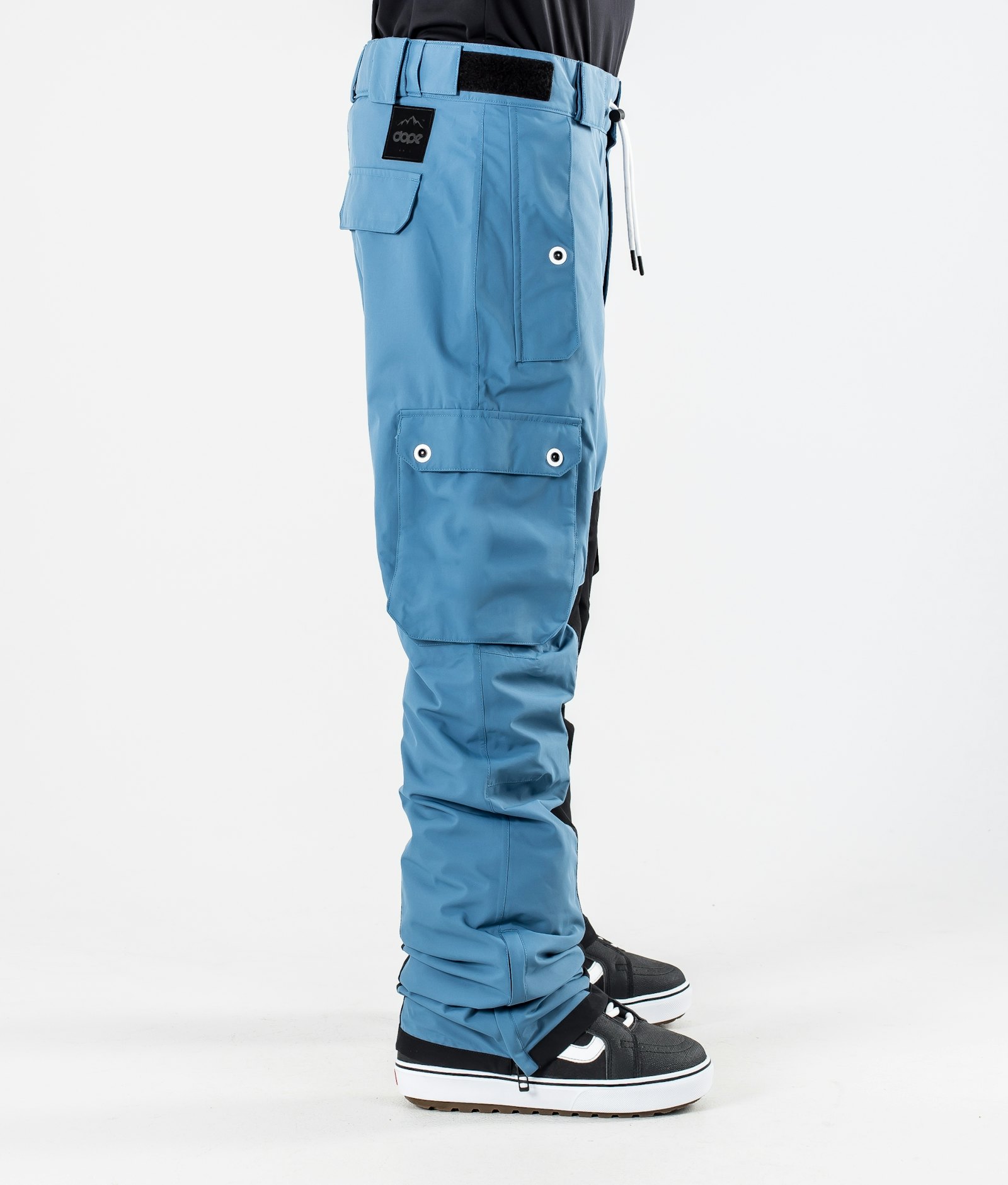 Dope Adept 2020 Snowboard Pants Men Blue Steel/Black
