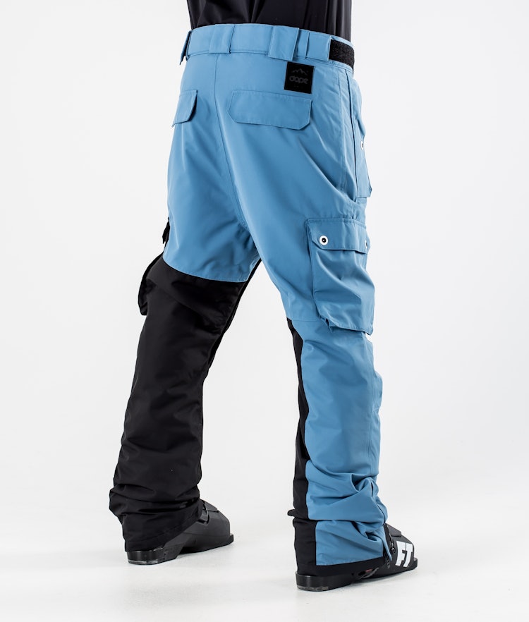 Dope Adept 2020 Pantalon de Ski Homme Blue Steel/Black