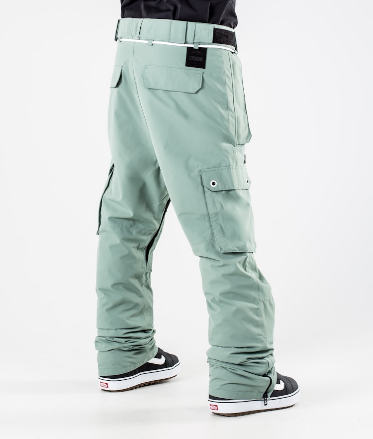 Dope Iconic 2020 Kalhoty na Snowboard Pánské Faded Green
