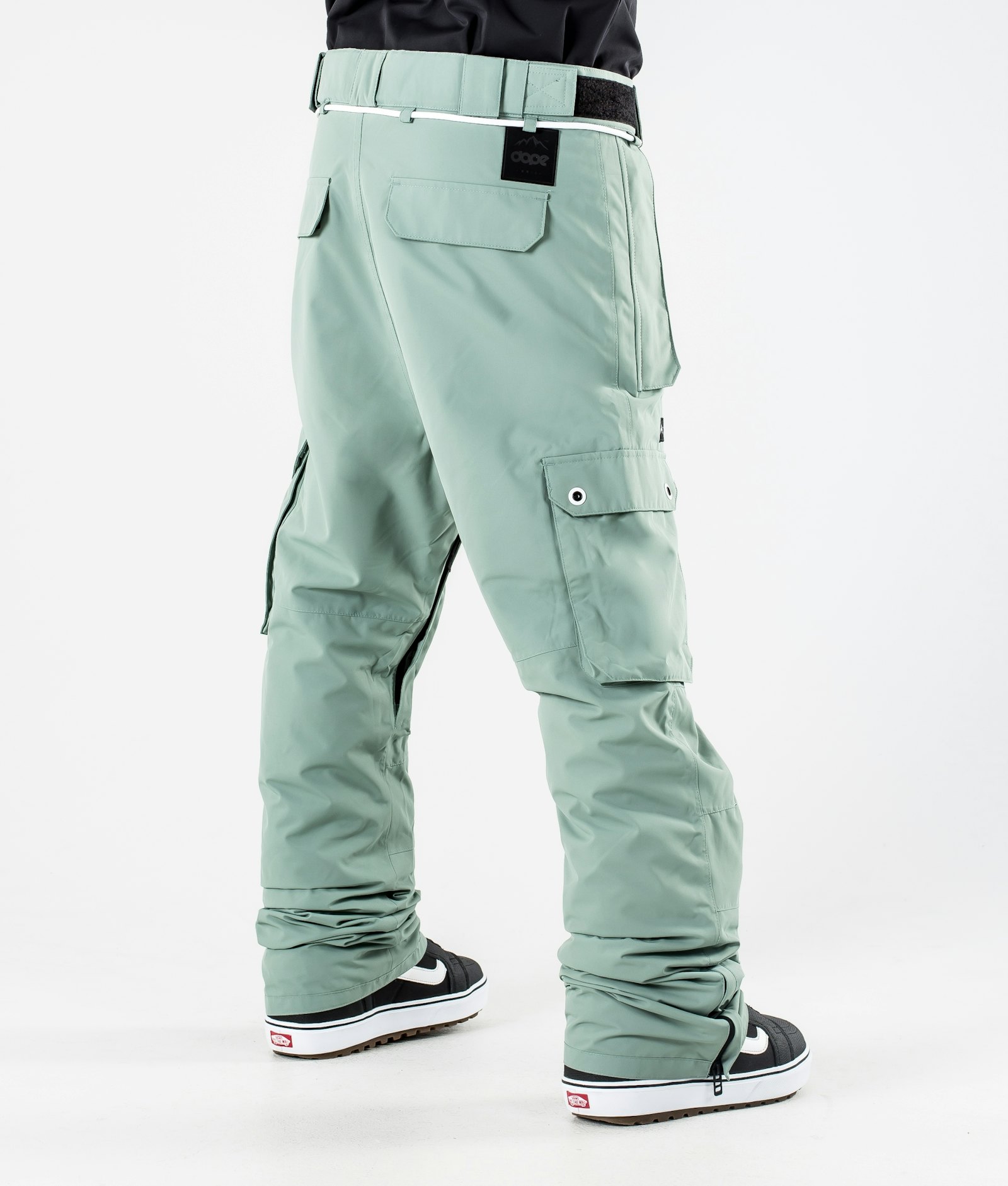 Dope Iconic 2020 Pantalones Snowboard Hombre Faded Green