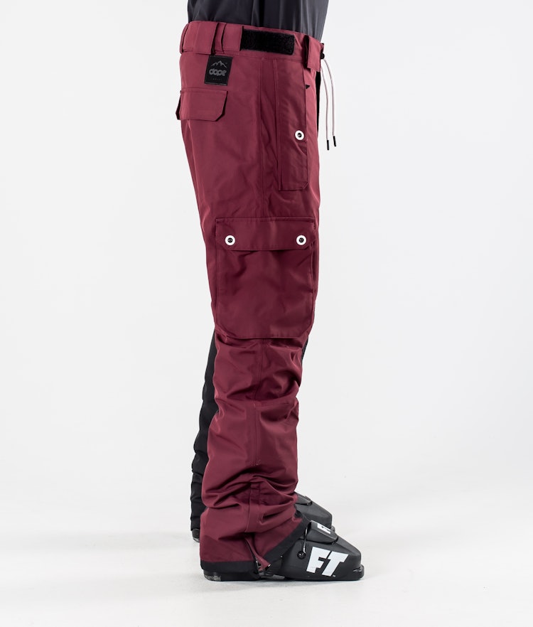 Dope Adept 2020 Pantalon de Ski Homme Burgundy/Black