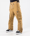 Dope Iconic 2020 Spodnie Snowboardowe Mężczyźni Gold