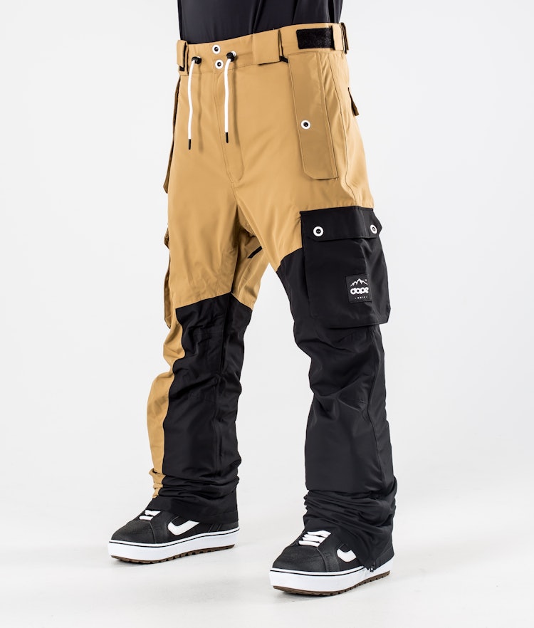 Adept 2020 Pantalon de Snowboard Homme Gold/Black, Image 1 sur 6