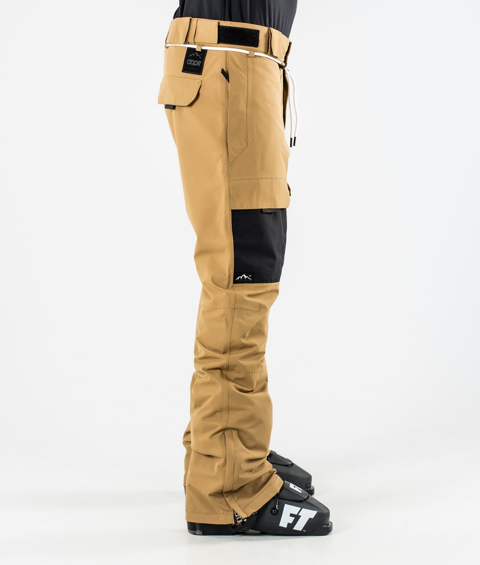 Poise Pantalon de Ski Homme Gold/Black