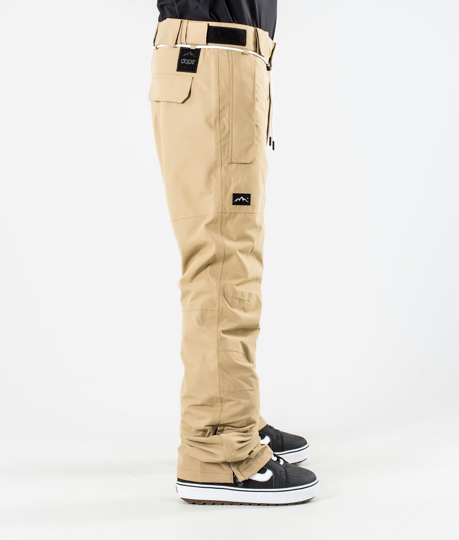 Dope Iconic Pantalones Snowboard Hombre Khaki Yellow - Amarillo