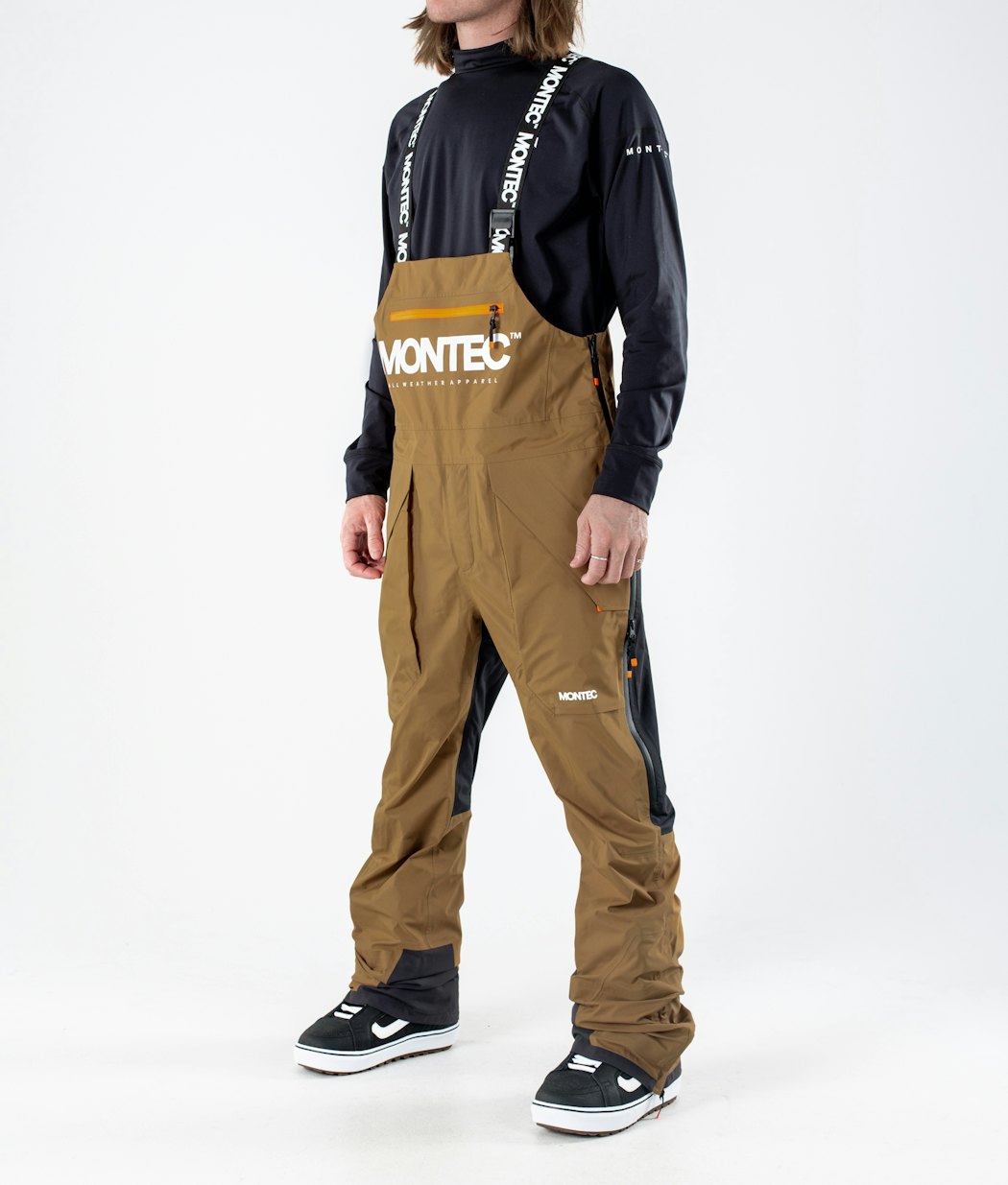 Fenix 3L Snowboard Pants Men Gold
