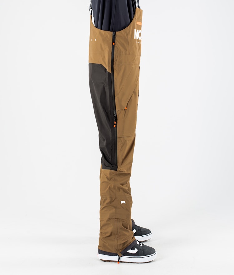 Montec Fenix 3L Pantaloni Snowboard Uomo Gold - Oro