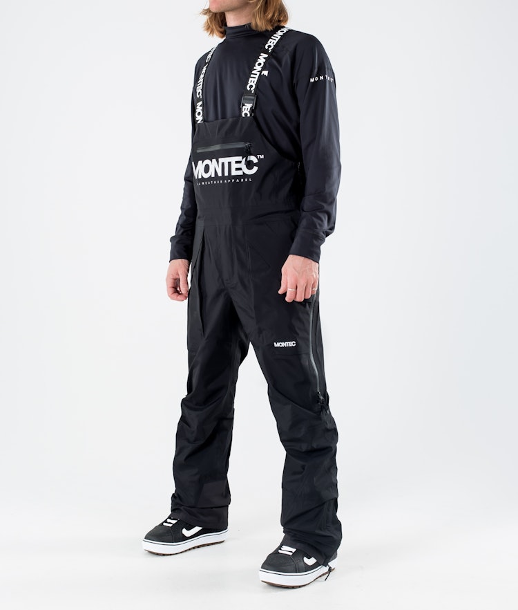 Montec Fenix 3L Pantalon de Snowboard Homme Black