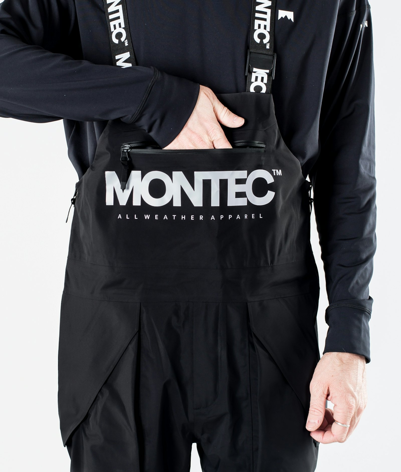 Montec Fenix 3L Snowboard Pants Men Black