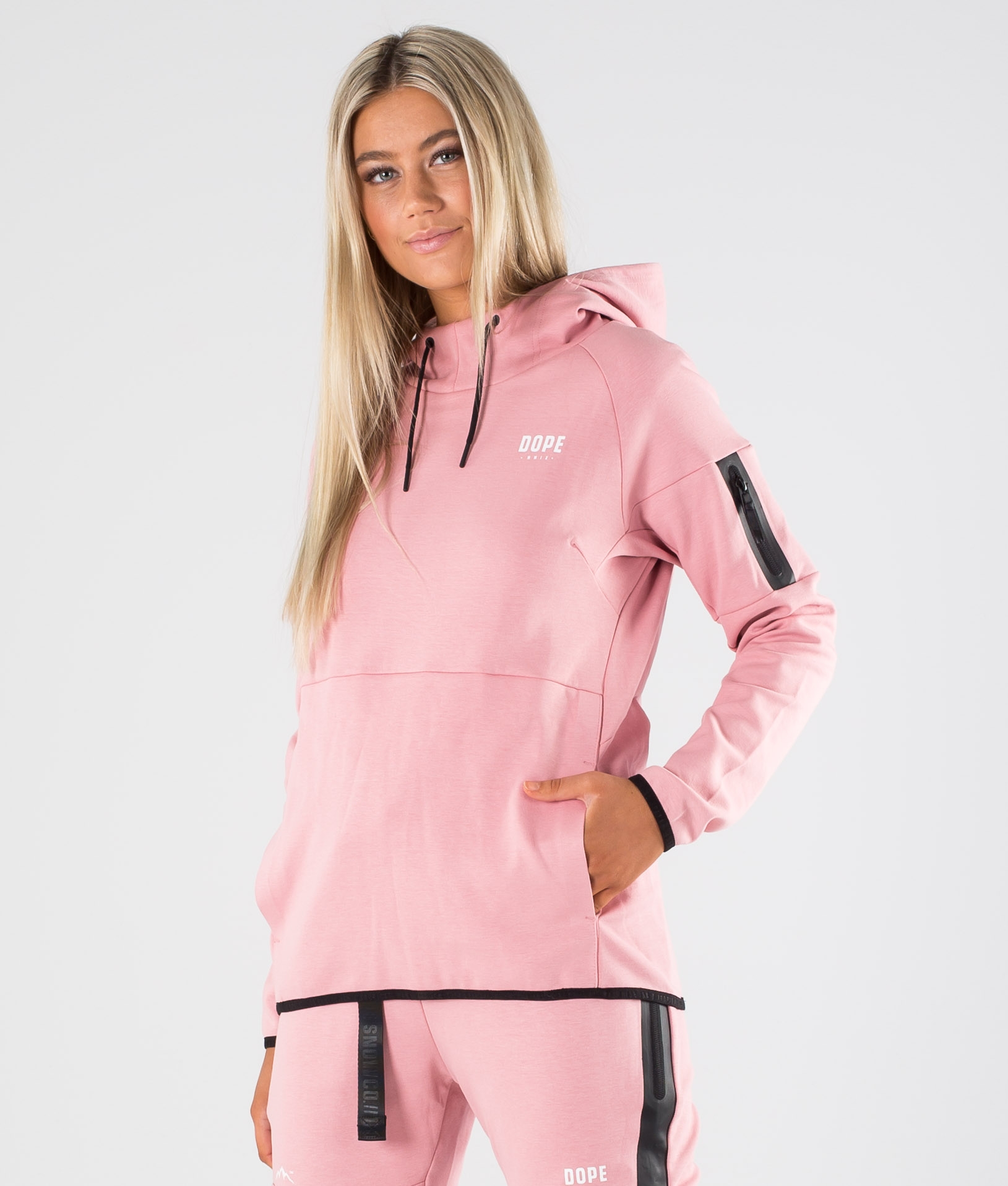 Dope pink clearance hoodie