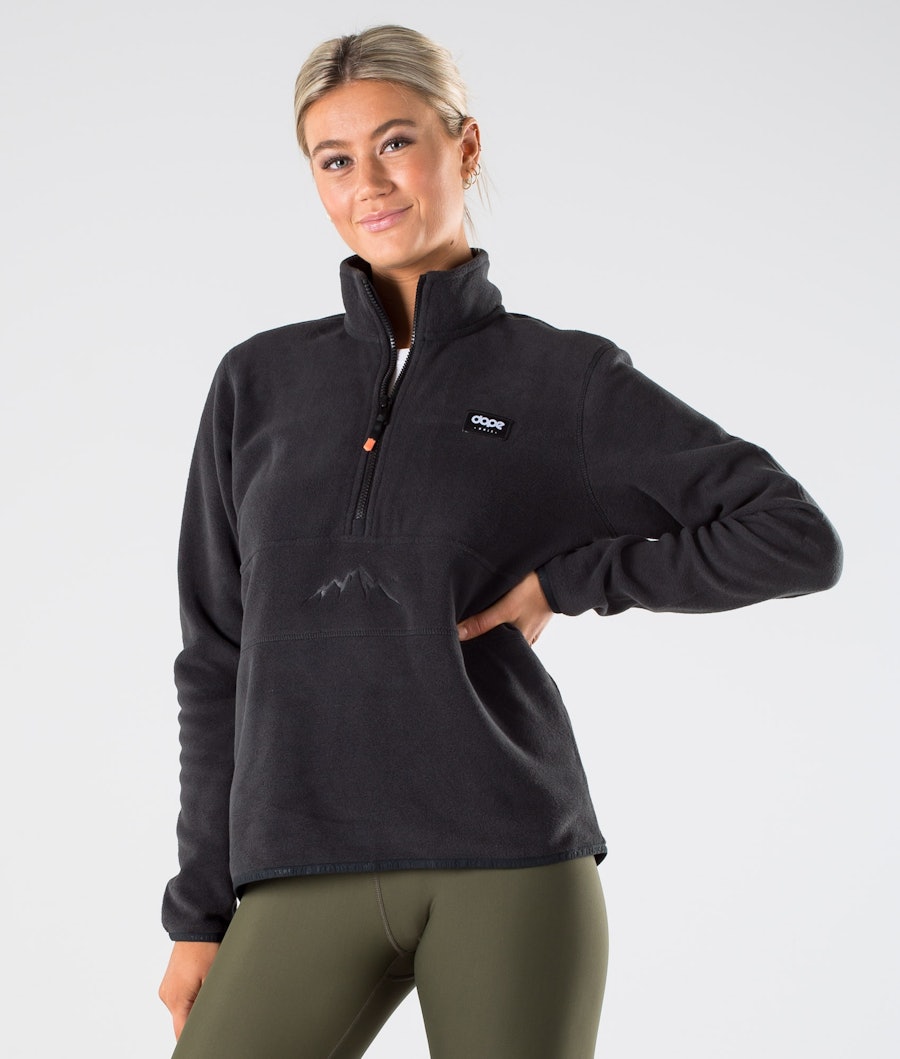 Dope Loyd W Polartec Fleecepaita Black