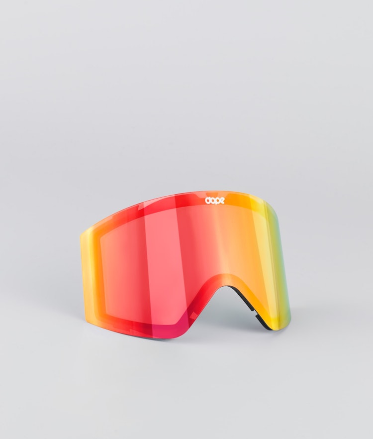 Dope Sight 2020 Goggle Lens Extralins Snow Red Mirror