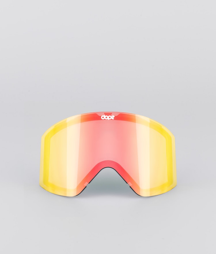 Dope Sight 2020 Goggle Lens Ecran de remplacement pour masque de ski Red Mirror