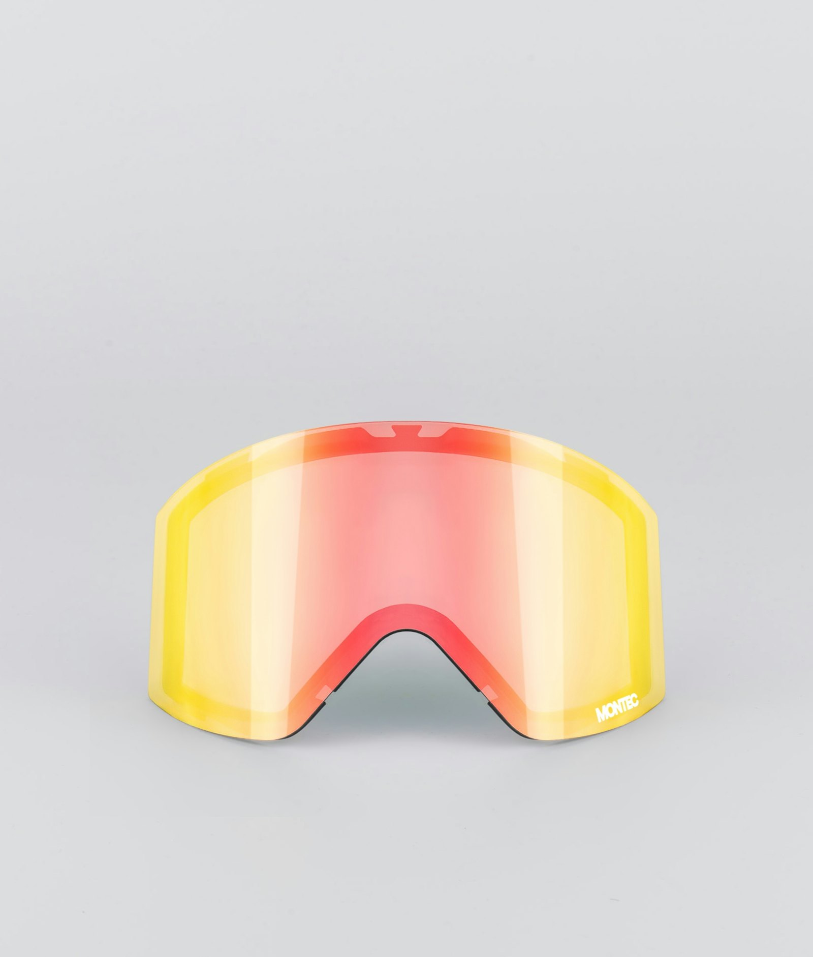 Montec Scope 2020 Goggle Lens Medium Ekstralinse Snow Ruby Red