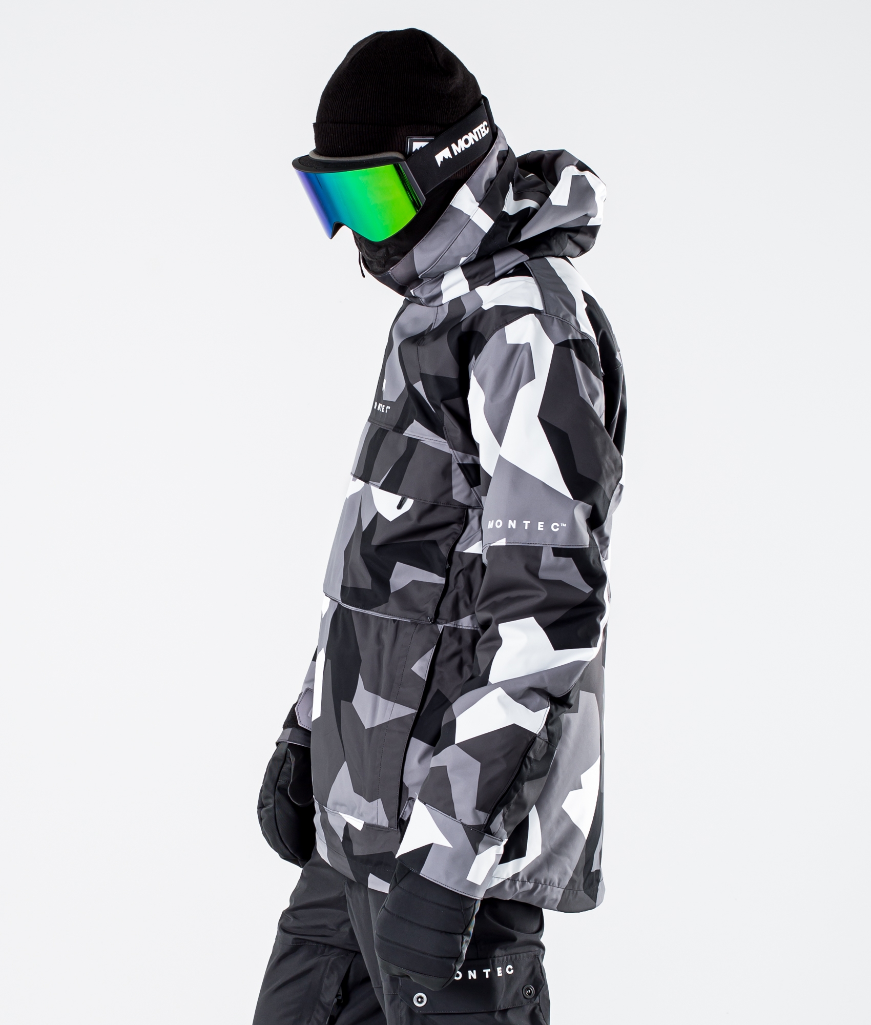 arctic camo snowboard jacket