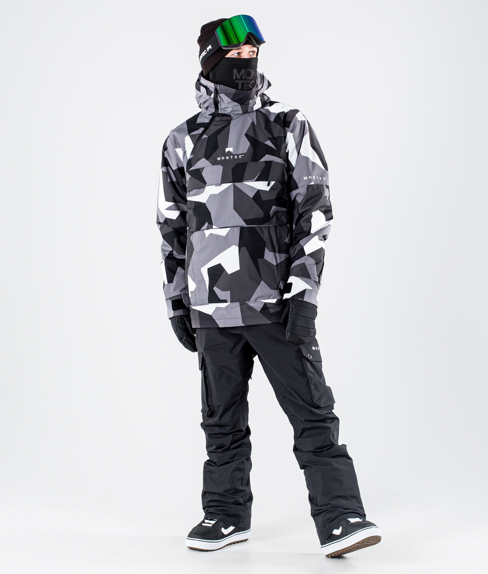 arctic camo snowboard jacket