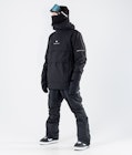 Dune 2019 Snowboard Jacket Men Black Renewed