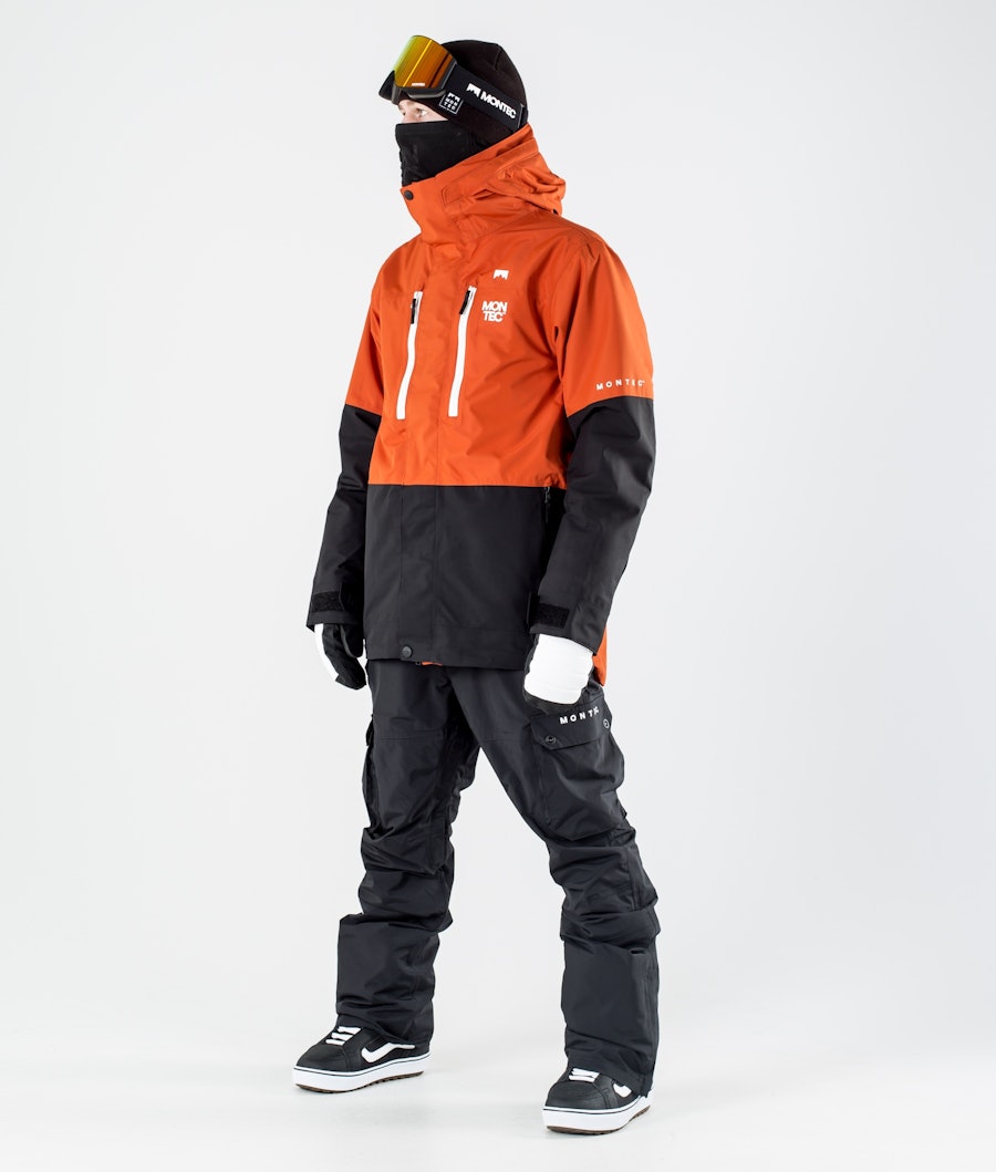 Fawk 2019 Snowboard Jacket Men Clay/Black